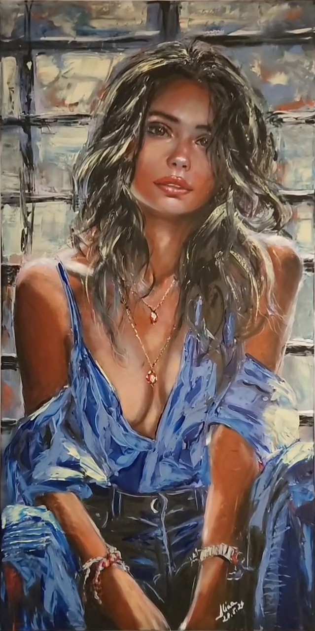 ArteDiAlina.com painting: Would like to be the last